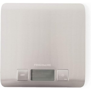Frigidaire 11FFSCAL01 Ready Prep Stainless Kitchen Scale, One Size, Silver