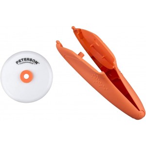 Peterson Housewares Ceramic Pizza Cutter - Orange Handle