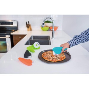 Peterson Housewares Ceramic Pizza Cutter - Orange Handle