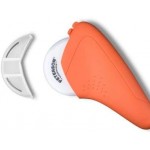 Peterson Housewares Ceramic Pizza Cutter - Orange Handle