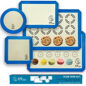 Silicone Baking Mat Set of 5-2 Half Shee...