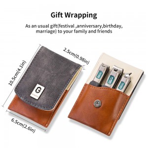 MR.GREEN 3 pcs Nail Clippers Set Stainless Steel Nail Clippers & Slant EDG Toenail Clipper Cutter for Men and Women