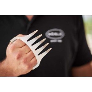 RÖSLE Pull Pork Forks for Carving Cooked Meat, 18/10 Stainless Steel, Dishwasher Safe