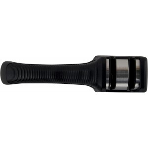 Chef'sChoice Manual Knife Sharpeners for 20-Degree Straight-Edge and Serrated Commercial Kitchen Pocket and Sports Knives with Diamond Abrasives Angle Control & Compact Footprint, 2-Stage, Black