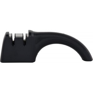 Chef'sChoice Manual Knife Sharpeners for 20-Degree Straight-Edge and Serrated Commercial Kitchen Pocket and Sports Knives with Diamond Abrasives Angle Control & Compact Footprint, 2-Stage, Black