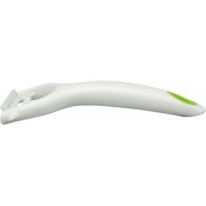 Ceramic Y Peeler - Great for Vegetables, Fruit, and Potatoes, Blade Protector Included, Dishwasher Safe | by Lynn & Riley
