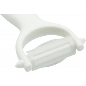Ceramic Y Peeler - Great for Vegetables, Fruit, and Potatoes, Blade Protector Included, Dishwasher Safe | by Lynn & Riley