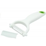 Ceramic Y Peeler - Great for Vegetables, Fruit, and Potatoes, Blade Protector Included, Dishwasher Safe | by Lynn & Riley