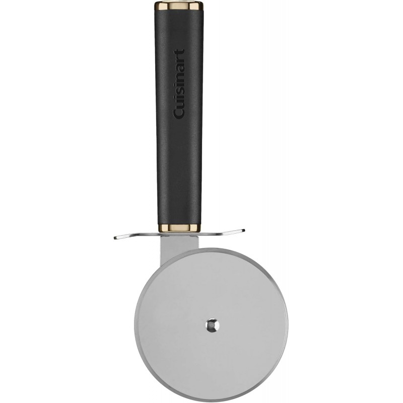 Cuisinart Luminous Collection Cutter Pizza Cuter, One Size, Black/Gold