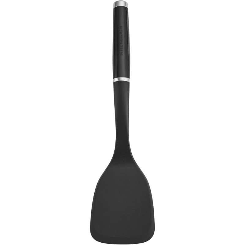 KitchenAid Classic Solid Turner, Black, 13.5x 3.3 Inch