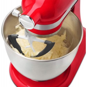 Flex Edge Beater for KitchenAid Mixer, 4.5-5 Quart for KitchenAid Mixer Attachments, Fits Tilt-Head for Kitchen Aid Paddle with Scraper for Kitchen Aid Accessories and Attachments by HOZODO