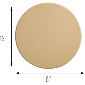 Old Stone Round Pizza Stone, 16-Inch