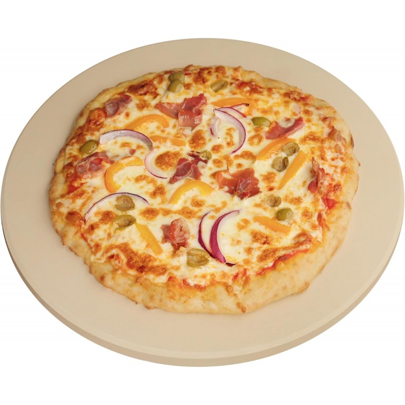 Old Stone Round Pizza Stone, 16-Inch