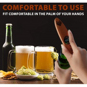 Magnetic Bottle Opener, Designed to Automatically Catch a Bottle Cap