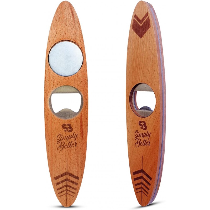 Magnetic Bottle Opener, Designed to Automatically Catch a Bottle Cap