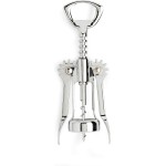 Cooking Light Premium Stainless Steel Wine, Professional and Portable Bottle Opener, All-in-One Winged Corkscrew, Black, Model:Wing Wine Opener