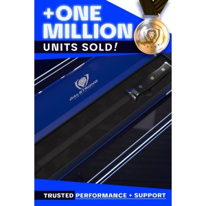 Dalstrong Honing Rod - 10 inch - G10 Handle - Stainless Steel Core - Scratch-Free Ceramic Coating - Kitchen Knife Sharpener Chef Knife Polish - Professional Honing Steel - Sharpening Rod