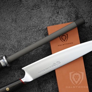 Dalstrong Honing Rod - 10 inch - G10 Handle - Stainless Steel Core - Scratch-Free Ceramic Coating - Kitchen Knife Sharpener Chef Knife Polish - Professional Honing Steel - Sharpening Rod