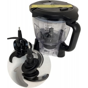 64oz (8 Cup) Food Processor Bowl Locking...