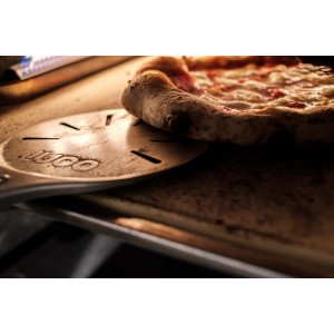 ooni Pizza Turning Peel - 7 Inch Aluminum Perforated Pizza Peel, Lightweight Metal Pizza Turner with Long Handle, Pizza Tools, Pizza Oven Accessories