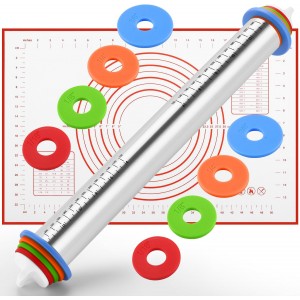 Rolling Pin nonstick and Silicone Baking...