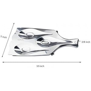 Stainless Spoon Rest,Spoon Rests,Sturdy and Durable Stainless Steel Spoon Rests for Kitchen