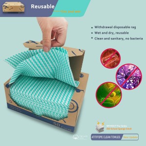 Heavy Duty Wipes Dish Cloths 50Pieces Reusable Wipes Multi-use Cleaning Cloths Towels
