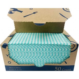 Heavy Duty Wipes Dish Cloths 50Pieces Re...
