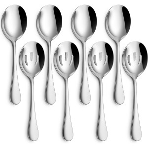 Hiware 8-Piece Serving Set - Includes 4 ...