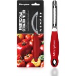 Microplane Professional Serrated Swivel Peeler for Tomato and Kiwi, for Right and Left Hand Use