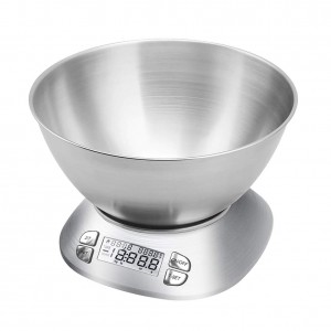 Digital Kitchen Scale with Removable Bow...