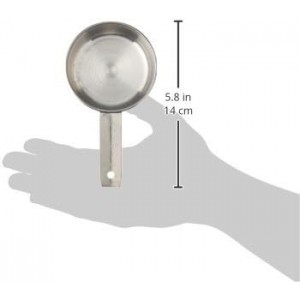 Tablecraft (724C) 1/2 Cup Stainless Steel Measuring Cup (2-Pack)