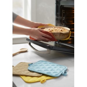 American Linen Pot Holders, Hot Pads, Table Pads for Kitchen and Dining Table, Non Slip Heat Resistant Hot Pot Holder (Multi, 8 Pack)