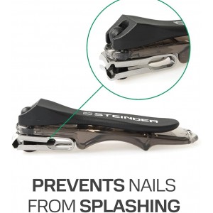 Nail Clippers, Steinder® Easy 360 Rotation Nail Clippers Set Made in Korea/cortauñas cortaúñas de Manos y pies/Gift for Men & Women Convenient Senior for Thick Toe Nail.
