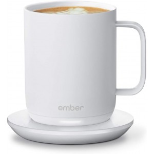 Ember Charging Coaster 2, Wireless Charging for Use with Ember Temperature Control Smart Mug, White