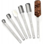Norpro 3060 Stainless Steel Measuring Spoons, Set of 6