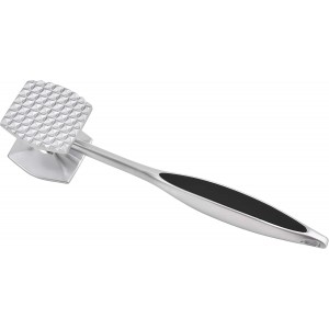 Meat Tenderizer Meat Hammer Mallet Tool Pounder For Tenderizing Steak Beef And Poultry. With Rubber Comfort Grip Handle.Dishwasher Easy
