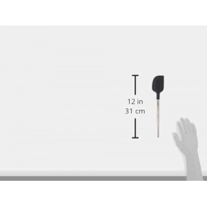 All-Clad Specialty Silicone Kitchen Gadgets 5 Piece Set, Spatulas Kitchen Tools, Kitchen Hacks Black