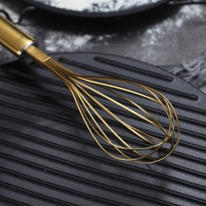 Berglander Gold Whisk Pack of 3 Stainless Steel 8