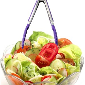 7 Pack Kitchen Tongs Set 7-Inch Color Mini Small Food Tongs with Stainless Steel Silicon Handles and Nylon Tips Heat Resistant Tongs for Cooking, Serving, BBQ, Grilling, Salad and More