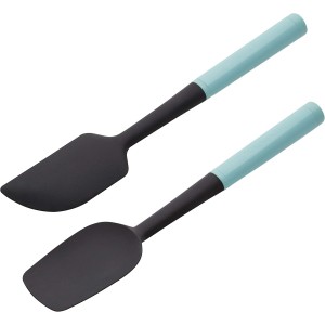 KitchenAid Universal Spatula Set, 2-Piece, Aqua Sky