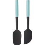 KitchenAid Universal Spatula Set, 2-Piece, Aqua Sky