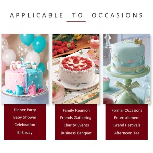 TeamFar 6 Inch Cake Pan, Round Smash Cake Pan Tier Baking Pans Set Stainless Steel, Fit in Pot Pressure Cooker Air Fryer, Healthy & Non-Toxic, Mirror Finish & Sturdy, Oven & Dishwasher Safe - Set of 3