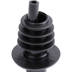 Hedume 50 Pack Bottle Pourers, Free Flow Pourers, Liquor Bottle Pourers Perfect for Pubs, Clubs, Restaurants, Bars, Coffee Shops and Diners