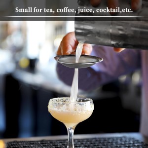 Newness Fine Mesh Skimmer Spoon, Professional 304 Stainless Steel Hot Pot Fat Strainer for Oil Filter Skimming Grease and Foam, Durable Multi-Functional Kitchen Cooking Mesh Food Strainer Ladle-3 Pack