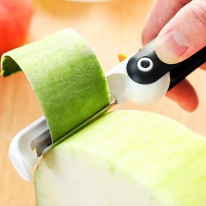 Potato Carrot Peeler Foldable Penguin Shaped Fruit Vegetable Peelers for Kitchen