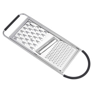 Amazon Basics Cheese Grater with Handle,...