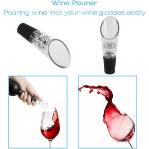 Electric Wine Bottle Opener Automatic Wine Opener Rechargeable Electric Corkscrew with Wine Aerator,Foil Cutter,Wine Stopper,USB-C Charge Cable, Wine Gifts For Women Wine Lovers(Silver)