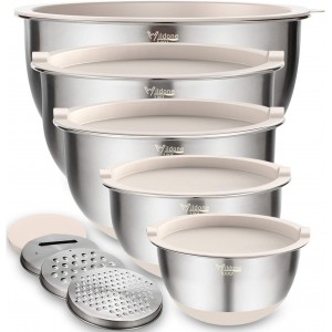 Wildone Mixing Bowls with Airtight Lids ...