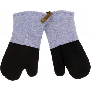 Cuisinart Chambray Neoprene Oven Mitts, ...